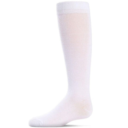 Memoi Cotton Blend Knee High Girls Uniform Socks