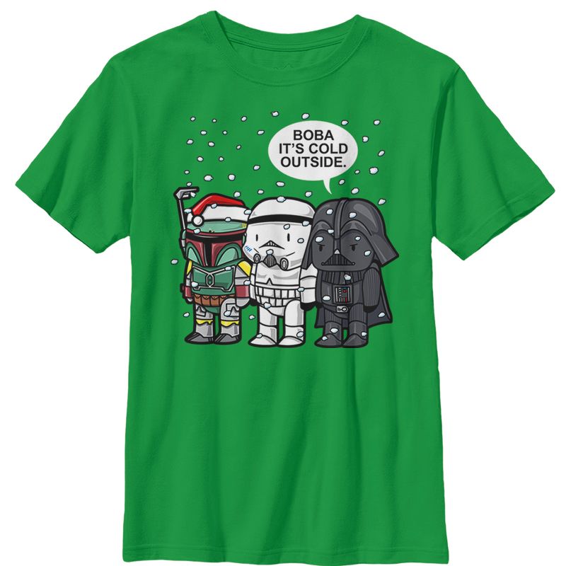 Boy's Star Wars Boba It's Cold Outside T-Shirt