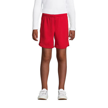 Lands' End School Uniform Kids Mesh Gym Shorts