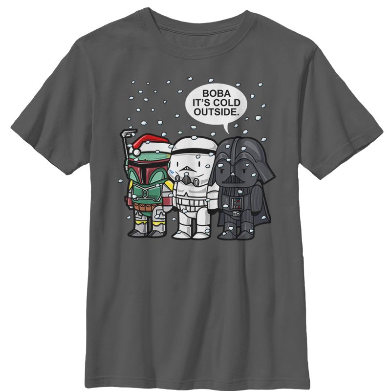 Boy's Star Wars Boba It's Cold Outside T-Shirt