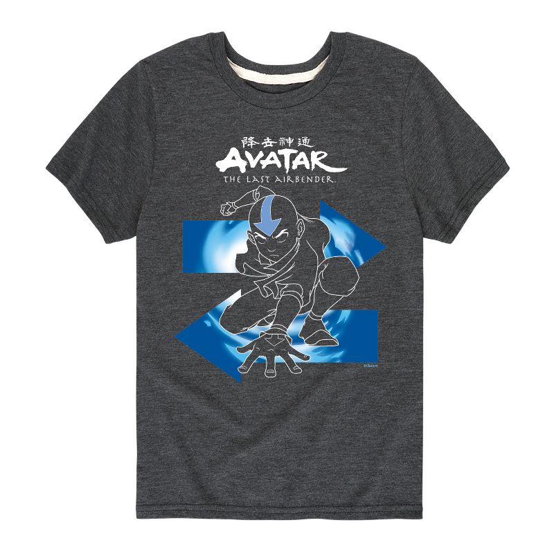 Boys' - Avatar: The Last Airbender - Aang Arrows Short Sleeve Graphic T-Shirt