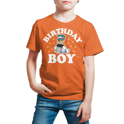 Boys' - Disney - Birthday Boy Donald Short Sleeve Graphic T-Shirt