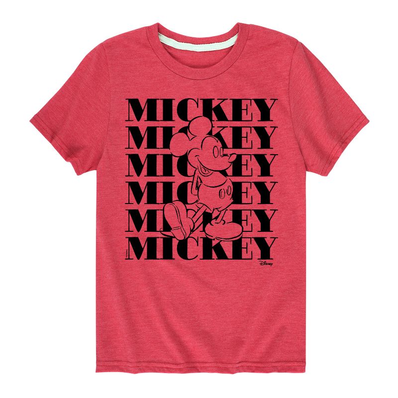 Boys' - Disney - Mickey Mouse Short Sleeve Graphic T-Shirt