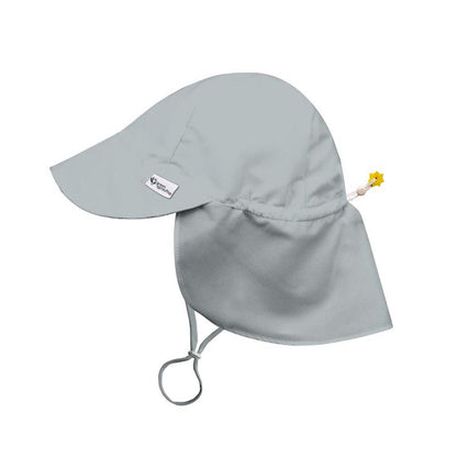 قبعة Green Sprouts Eco Flap للأطفال الصغار بعامل حماية من أشعة الشمس فوق البنفسجية 50+