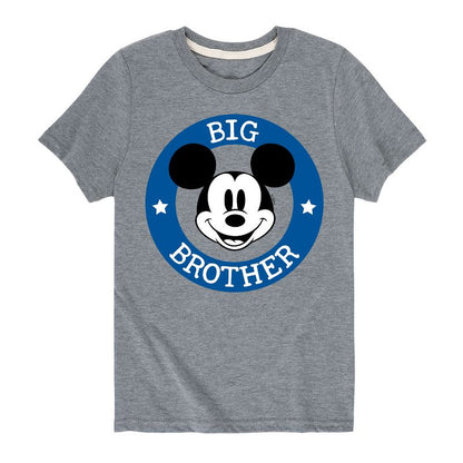 Boys' - Disney - Mickey Big Brother Short Sleeve Graphic T-Shirt
