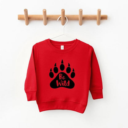 The Juniper Shop Be Wild Bear Paw Toddler Graphic Sweatshirt