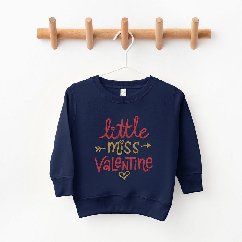 The Juniper Shop Little Miss Valentine Youth Ultra-Soft Graphic Sweatshirt