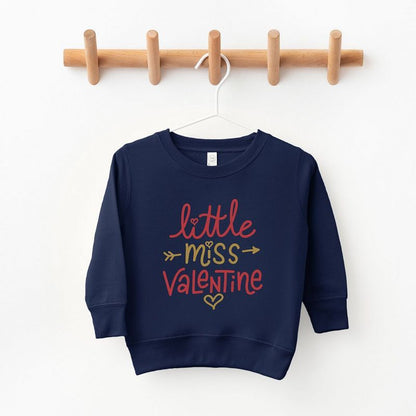 The Juniper Shop Little Miss Valentine Youth Ultra-Soft Graphic Sweatshirt