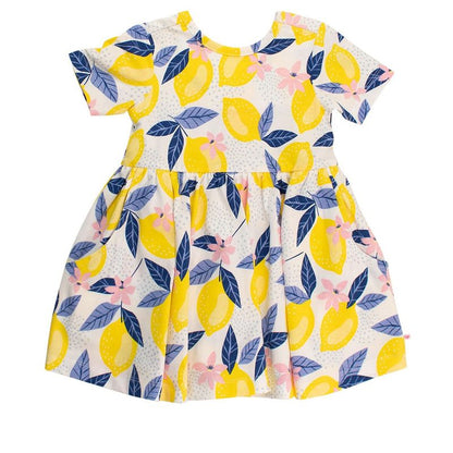 فستان بناتي محبوك بأكمام قصيرة من RuffleButts