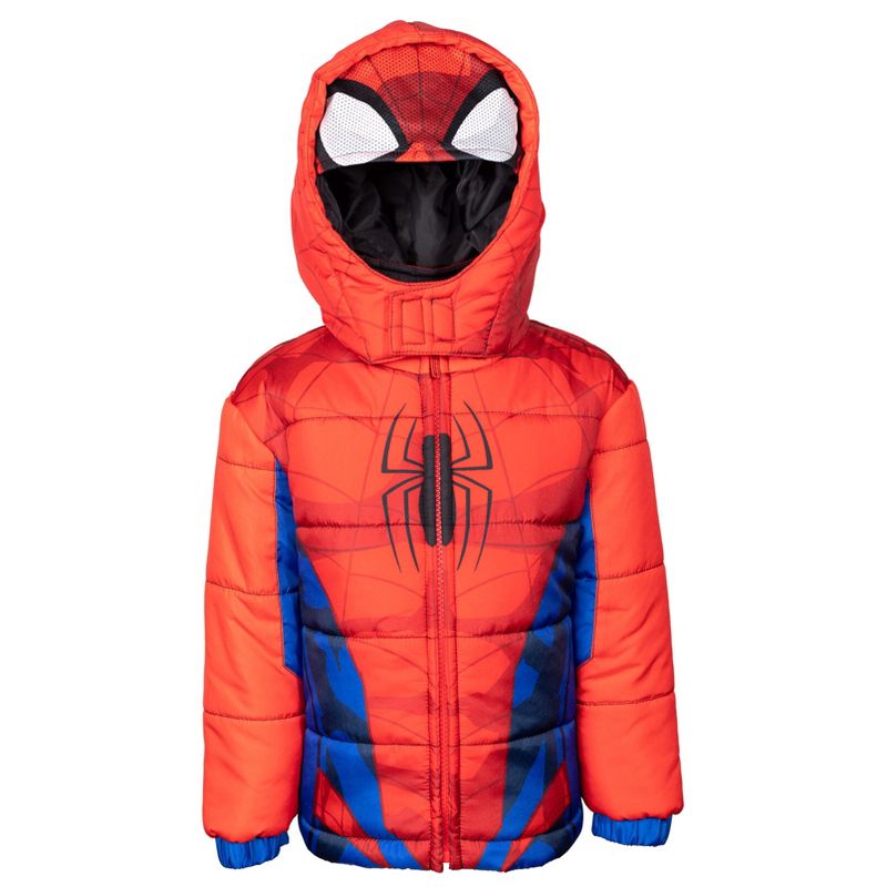 Marvel Zip Up Cosplay Winter Coat Puffer Jacket