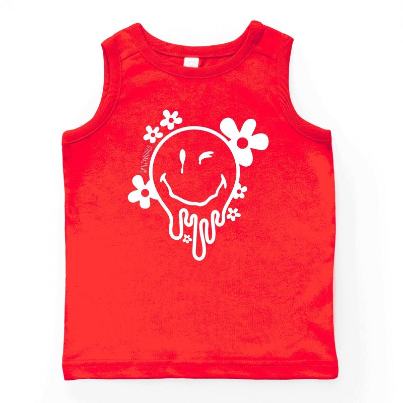 بلوزة بدون أكمام للشباب من مجموعة SmileyWorld من The Juniper Shop