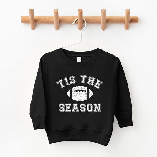 The Juniper Shop Tis The Season Football Toddler Graphic Sweatshirt