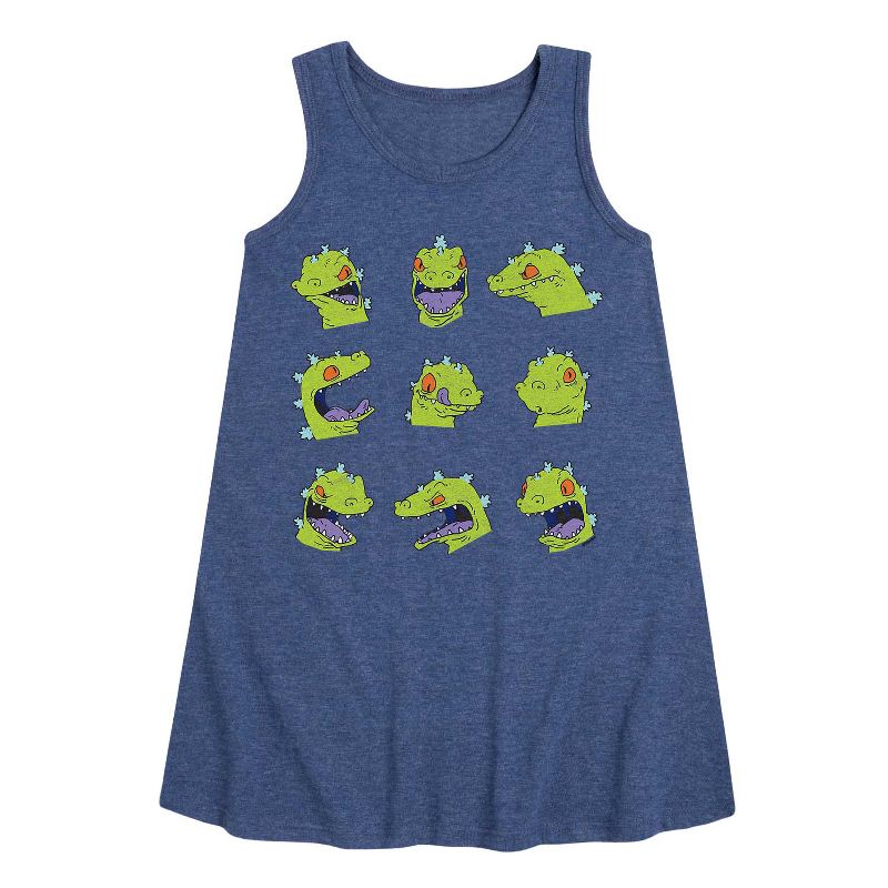 فستان ريبتار هيدز الجرافيكي بدون أكمام للفتيات - راغراتس