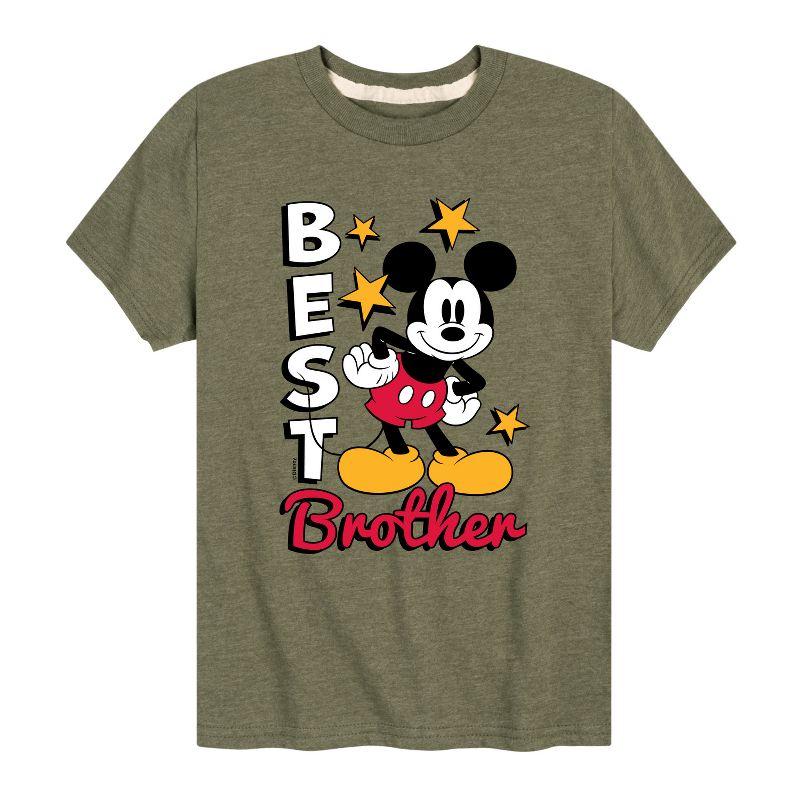 Boys' - Disney - Best Brother Short Sleeve Graphic T-Shirt