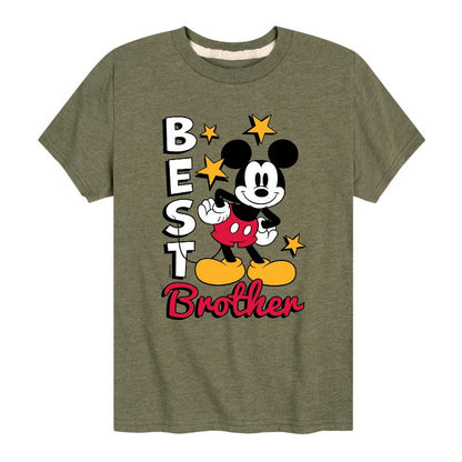 Boys' - Disney - Best Brother Short Sleeve Graphic T-Shirt