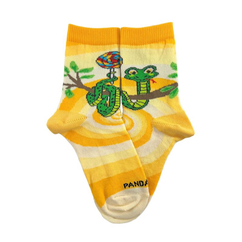 Tree Snake Swirl Socks from the Sock Panda (Ages 3-7)