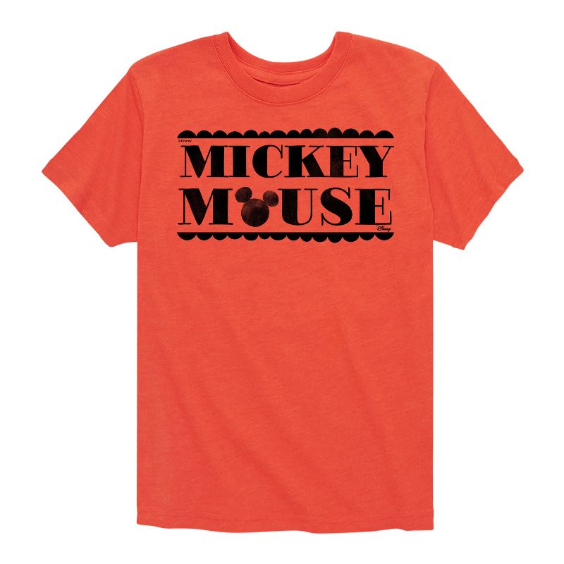 Boys' - Disney - Mickey Mouse Short Sleeve Graphic T-Shirt