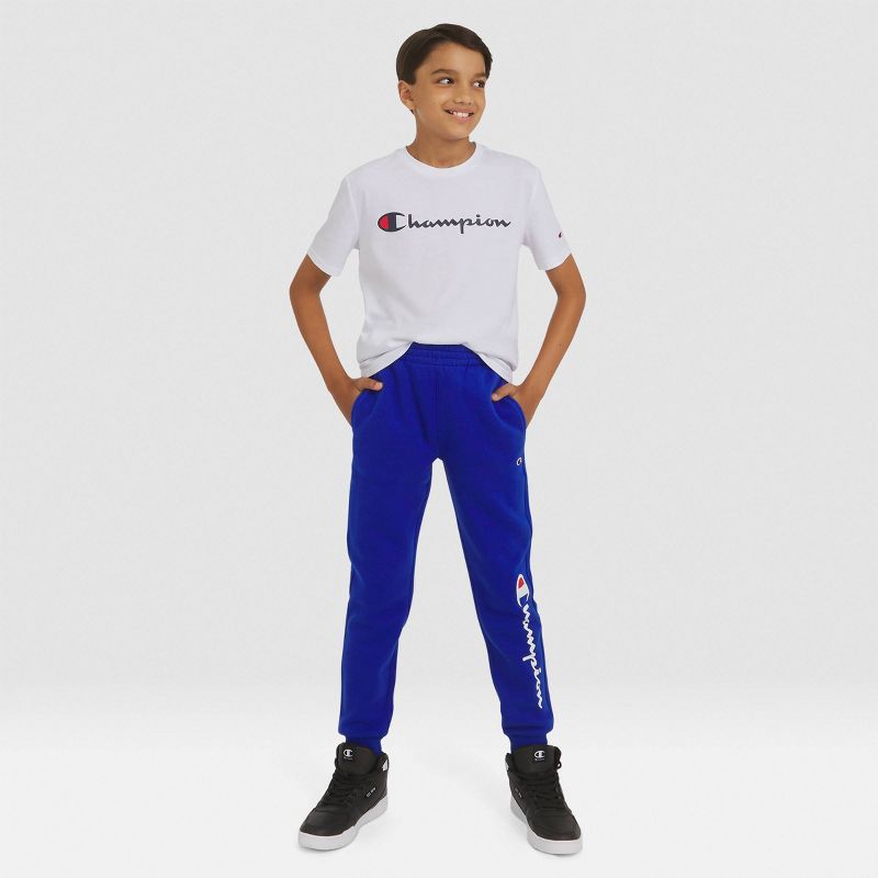 بنطال رياضي من الصوف المميز للأطفال من Champion