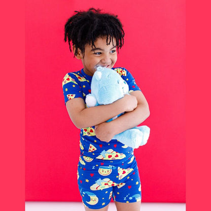بيجامة قصيرة من قطعتين على شكل بيتزا وقت النوم من Birdie Bean Care Bears™