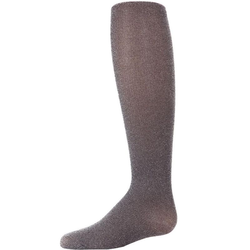 Memoi Girls' Shimmering Sheer Nylon Tights