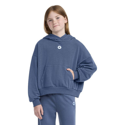 Converse® Girls' Pullover Sweatshirt French Terry Hoodie