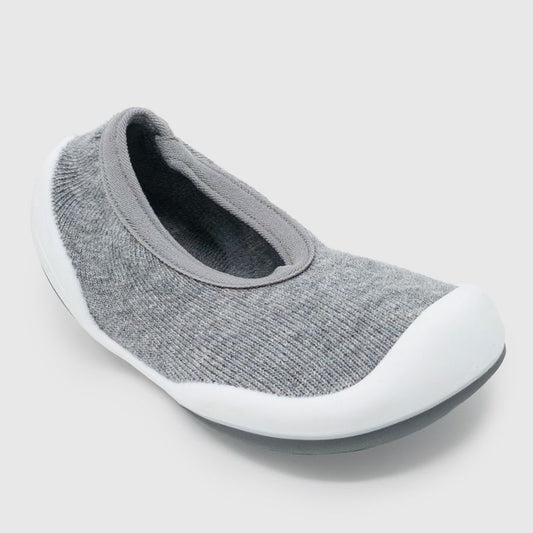 Komuello Toddler Boy Girl First Walk Sock Shoes Flat Style Solid Colors