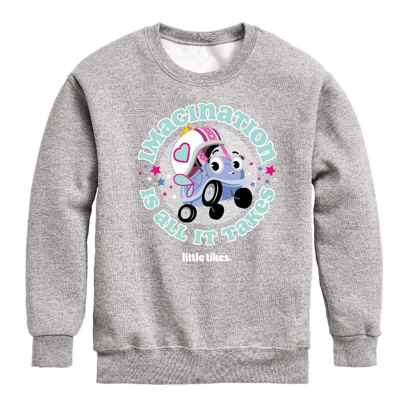 Boys' - Little Tikes - Imagination Is All It Takes Graphic Long Sleeve Fleece Sweatshirt