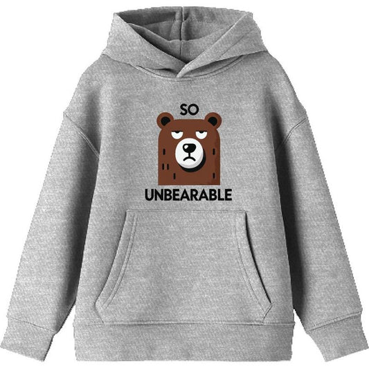 So Unbearable Youth Long Sleeve Hoodie