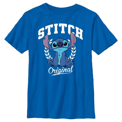 Boy's Lilo & Stitch Original Collegiate Stitch T-Shirt