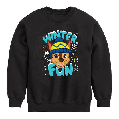 Boys' - Paw Patrol - Keeping Our Cool Graphic Long Sleeve Fleece Sweatshirt
