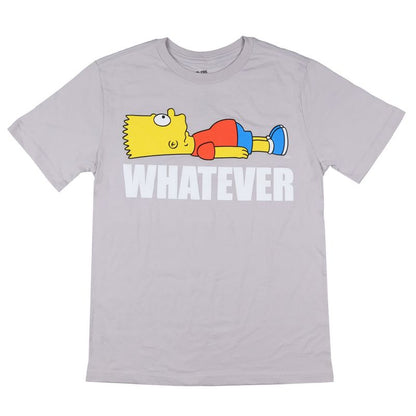 Seven Times Six The Simpsons T-Shirt Boys' Bart Whatever Attitude Tee