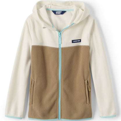 Lands' End Kids Fleece Full Zip Jacket with Hood
