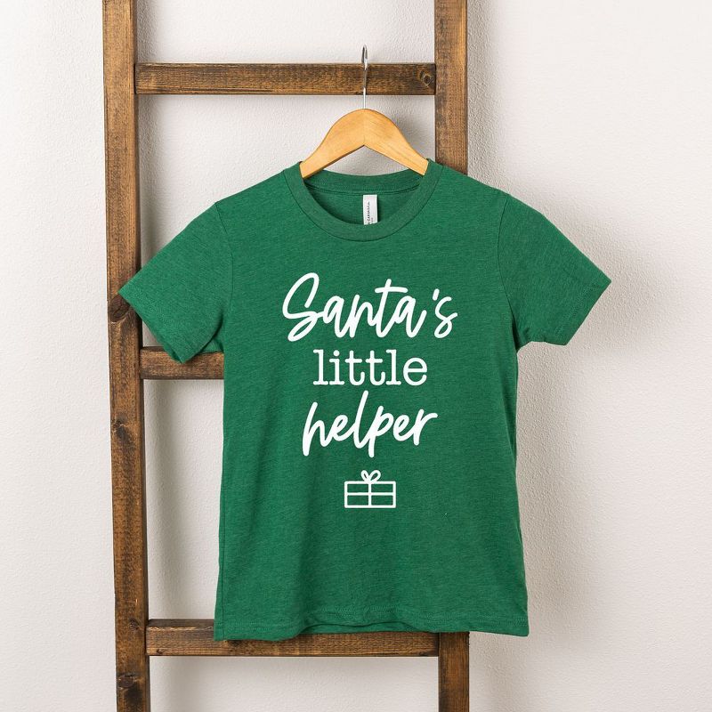 تي شيرت سانتا ليتل هيلبر للشباب بأكمام قصيرة من متجر جونيبر