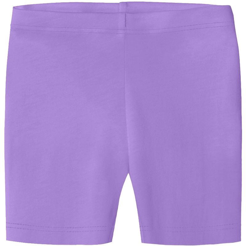 City Threads USA-Made Organic Cotton Soft Girls Bike Shorts