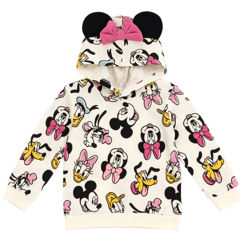 Disney Minnie Mouse Baby Girls Fleece Crossover Hoodie Infant
