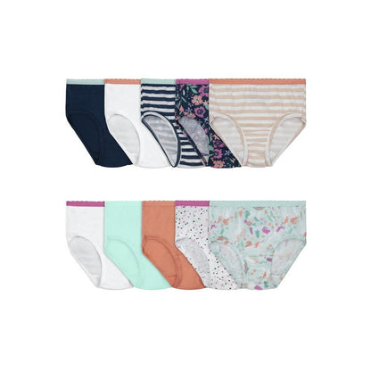 Fruit Of the Loom Toddler Girls'Eversoft¨Ê Brief Underwear,10 Pack