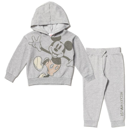 Disney Mickey Mouse Baby Fleece Pullover Hoodie and Jogger Pants Set Infant