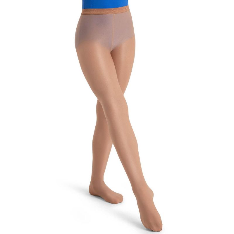Capezio Girl's Ultra Shimmery Footed Tight - Child