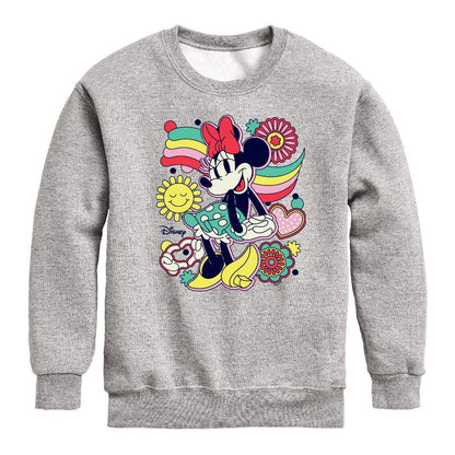 Boys' - Disney - Mickey & Friends Graphic Long Sleeve Fleece Sweatshirt