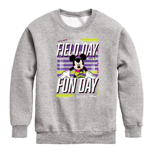 Boys' - Disney - Field Day Fun Day Graphic Long Sleeve Fleece Sweatshirt