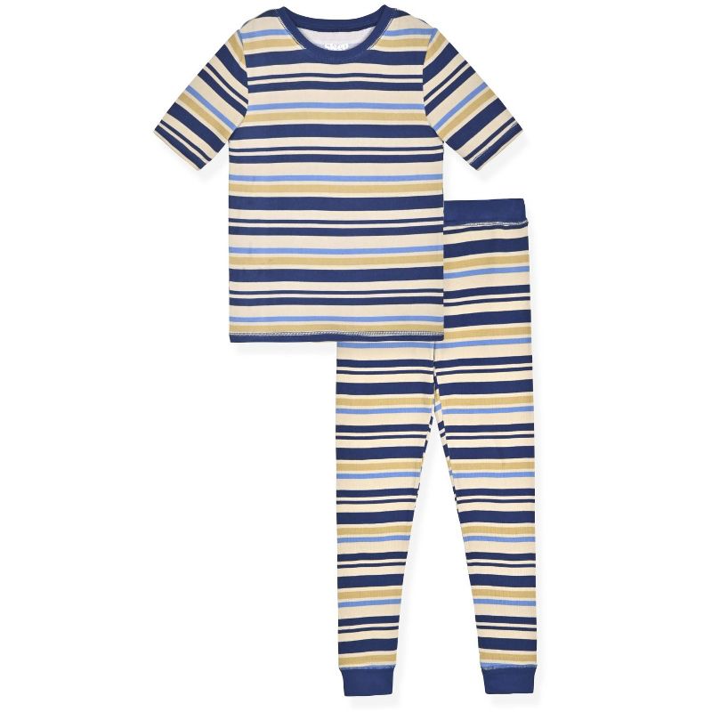 Sleep On It Boys 2-Piece Super Soft Jersey Snug-Fit Pajama Set - Toddler Pajamas to Boys Pajama Sets