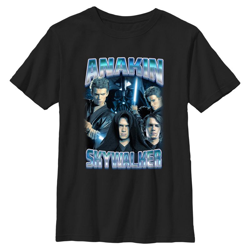 Boys Star Wars Anakin Skywalker Collage T Shirt