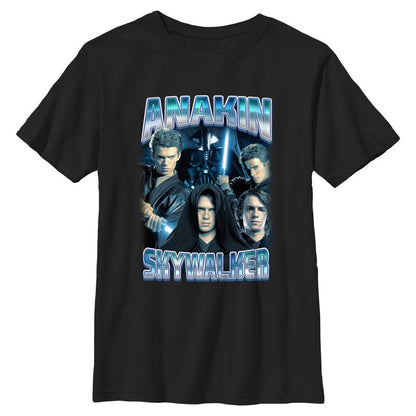 Boys Star Wars Anakin Skywalker Collage T Shirt