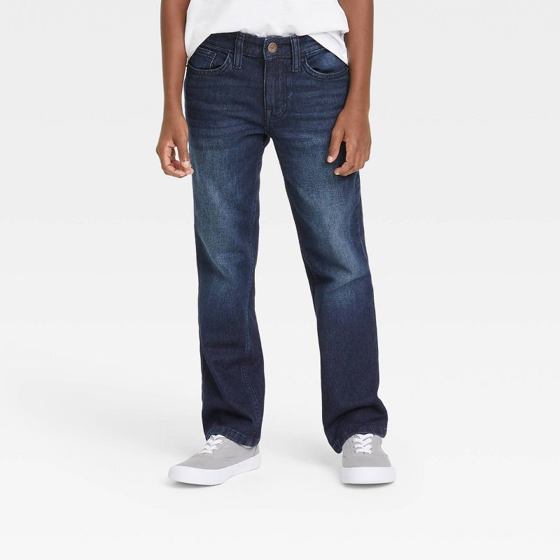 Boys' Stretch Straight Fit Jeans - Cat & Jack™
