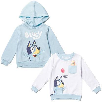 Bluey Bingo Fleece Pullover Hoodie and Sweatshirt Toddler