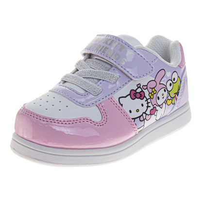 Sanrio Hello Kitty Sneakers for Girls - Lightweight Athletic Breathable Casual Shoes (Toddler)