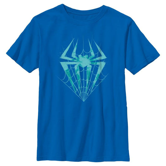 Boy's Spider-Man: Across the Spider-Verse Green Spider Logo T-Shirt