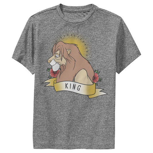 Boy's Lion King Valentine Simba King Performance Tee