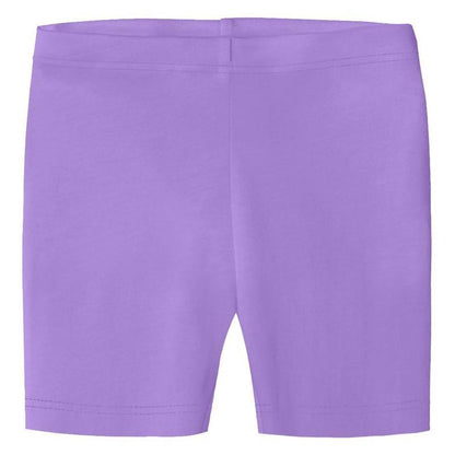 City Threads USA-Made 100% Cotton Girls Soft Bike Shorts