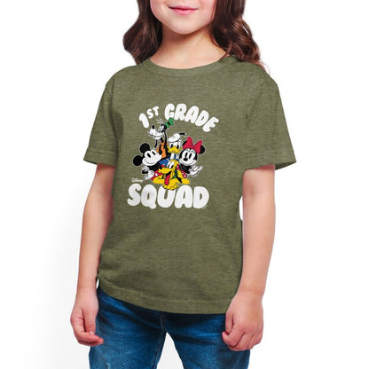 Boys' - Disney - 1st Grade Squad Short Sleeve Graphic T-Shirt